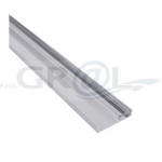 Profil aluminiowy LED cokołowy, FLOOR LINE 2m, KLOSZ TRANSPARENT