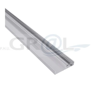 Profil aluminiowy LED cokołowy, FLOOR LINE 2m, KLOSZ TRANSPARENT