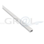 Profil aluminiowy LINE MICRO, Aluminiowy, 2m, Klosz mleczny