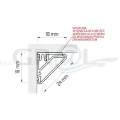 Profil aluminiowy CORNER LINE, Aluminium, 2m, Klosz mleczny PROFIL-CORNERLINE-OP -2W, zdjęcie 2