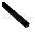 Profil aluminiowy TRILINE MINI, Czarny, 2m, Klosz czarny PROFIL-MN-3LM-CZ-2C