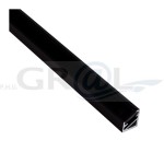 Profil aluminiowy TRILINE MINI, Czarny, 2m, Klosz czarny