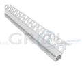 Profil aluminiowy DEOLINE typ W, Aluminium, 2m, Klosz mleczny PROFIL-DEOLINE-W-OP-2 M-W
