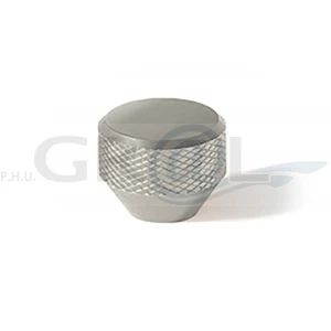 Gałka do mebli nikiel satynowy ⌀26mm radełkowany Mesh 8892.238