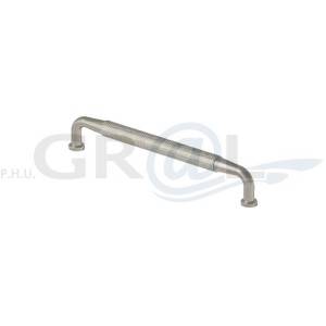Uchwyt do mebli nikiel satynowy radełkowany Mesh 160mm 6893.238