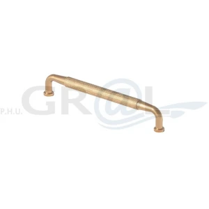 Uchwyt do mebli mosiądz szczotkowany radełkowany Mesh 160mm 6893.220