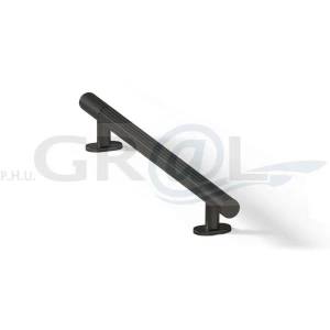 Uchwyt do mebli ryflowany czarny mat Fluted 192mm 6884.232