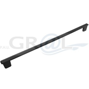 Uchwyt do mebli czarny mat ryflowany Riva 320mm 15252Z3200M.N2