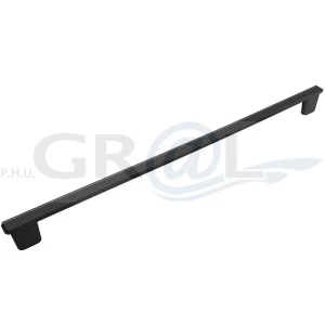 Uchwyt do mebli czarny mat ryflowany Riva 320mm 15252Z3200M.N2
