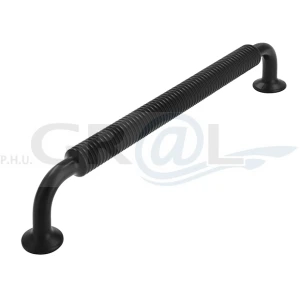 SIRO uchwyt meblowy 2630 czarny mat, rozstaw 160 mm (2630-176PB12)