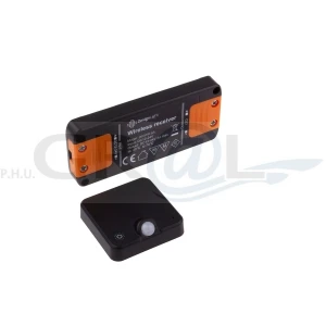 DELI 3 - bezprzewodowy zestaw PIR do szaf z funkcją ściemniania, ładowany USB