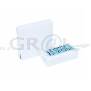 Wyłącznik klawiszowy bezprzewodowy + sterownik RF MONO LED