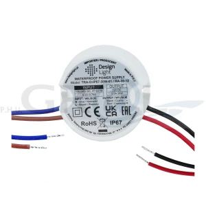 Zasilacz dopuszkowy LED 12V DC 30W wodoodporny IP67