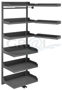 PLENO Maxi Plus Liro 1900/ 750/ prawy/ antracyt