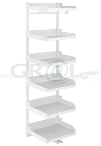 PLENO Maxi Standard Liro 1900/ 600/ 6/ prawy/ biały