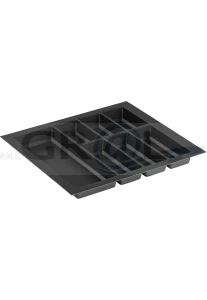 Wkład CLASSICO-Kristall 600 do szuflady Merivobox o wymiarach 507 x 474/ czarny