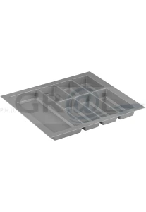 Wkład CLASSICO 600 do szuflady Merivobox o wymiarach 507 x 474/ szary