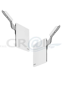 FREEslim flap/ 200-650/ 2.1-21.3 kg/ kpl. 2 szt./ biały