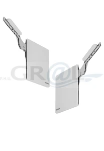 FREEslim flap/ 200-650/ 2.1-21.3 kg/ kpl. 2 szt./ szary