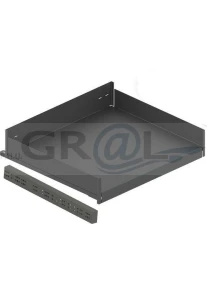 EXTENDO Liro 600 z prowadnicami z listwą/ antracyt