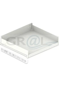 EXTENDO Liro 600 z prowadnicami z listwą/ biała