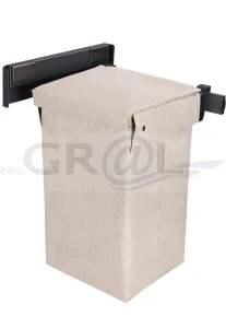 CONERO Basic - wysuwany organizer na pranie/ czarny