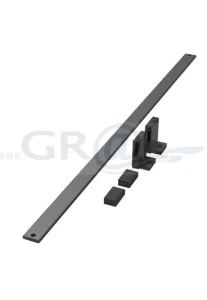 CONERO - barierka do półek na buty/ dł. 582 mm/ czarny