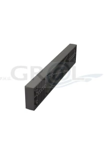 CONERO - listwa dystansowa do prowadnic/ gł.450 mm/ 1 szt./ czarna