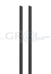 PECASA uszczelka maskująca/ 2200 mm/ 2 szt./ czarna