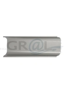 Listwa korytkowa pozioma C/ 5000 mm/ aluminium