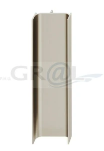 Listwa korytkowa pionowa C/ 5000 mm/ brąz