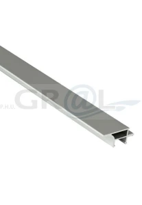 Profil do krawędzi korpusu z jednostronnym LED/ 19 mm/ 5000 mm/ aluminium