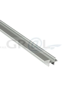 Profil do krawędzi korpusu z dwustronnym LED/ 19 mm/ 5000 mm/ aluminium
