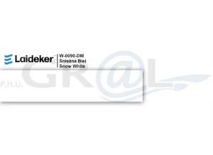 ŚNIEŻNA BIEL DEEP MAT - obrzeże meblowe 22/08 ABS W-0090-DM