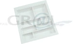 Wkład na sztućce Scoop II, do szuflad 50cm biały 07.424.BL