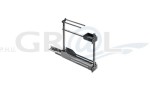 SNELLO 150 z półką i wieszakiem na ręczniki/ antracyt 04.800.A