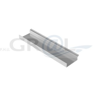 Półka na przyprawy L-300mm dwa kolory aluminium lub czarny