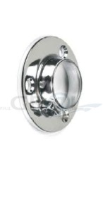 Uchwyt drążka okrągły (rozetka) stal fi 25